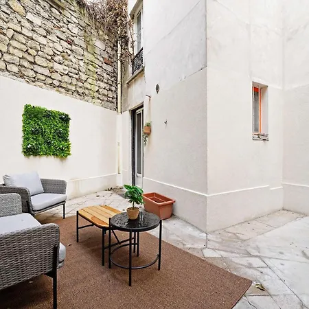 Charming - 2p - Batignolles Feriehus Paris